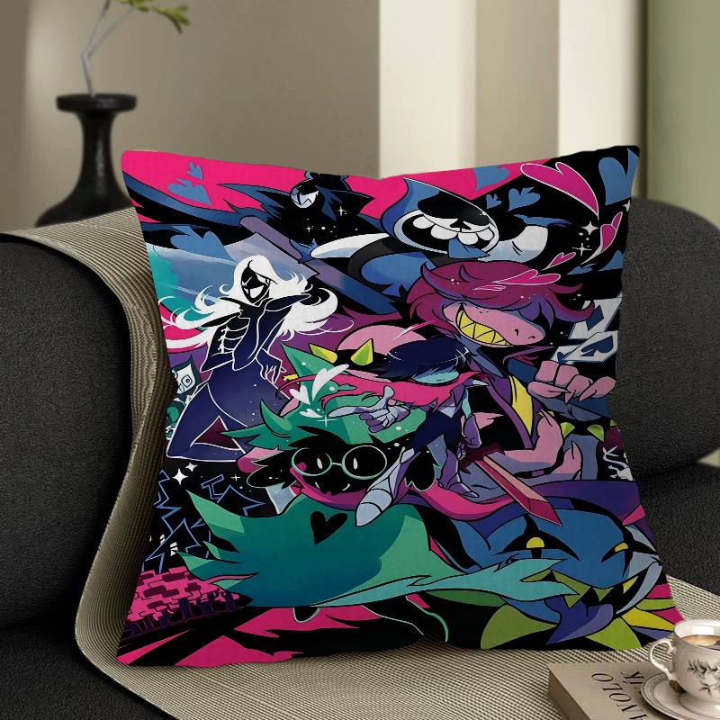 

DDeltarune Anime Pillow Cover For Bedroom Room And Living Room Sofa Decorative Cushion Cover 30x30 cm