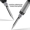 60W Digital Display Soldering Iron Soldering Tool Adjustable Temperature Accessories Available Home Repair 180-500℃
