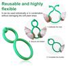 Garden Plant Clips Reusable Plant Support Ties Climbing Plants Clips Vine Support Clips for Indoor Outdoor Gardening