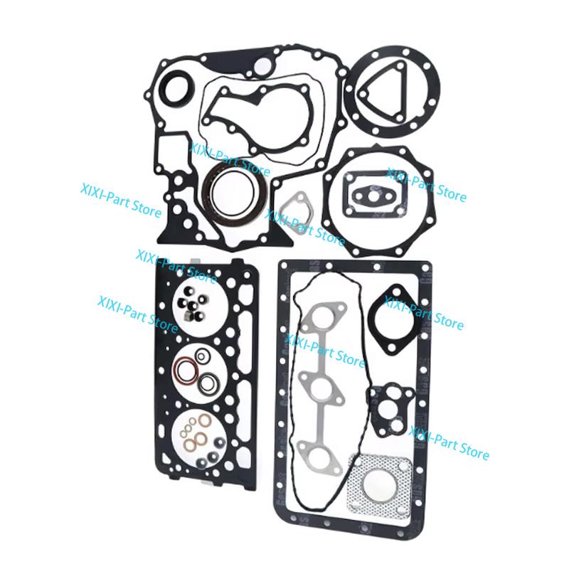 For Kubota D902 Full Gasket Kit Set Crankshaft Main Bearing Con Rod Engine Piston Ring Cylinder Head Gasket Overhaul Rebuild Kit