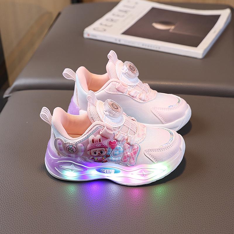 Barnskor med ljus, slip-on, prinsessmodell för våren 2025