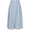 JUZUI Floral A-Line Maxi Skirt