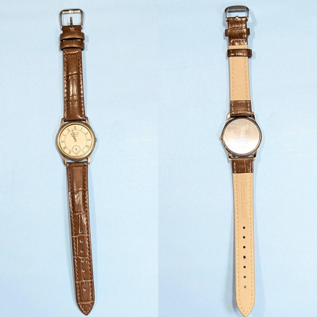 SEIKO ALBA SUCCESS Vintage Small Seconds Watch and Strap Working Men's (Battery Replaced, Condition) Y-16