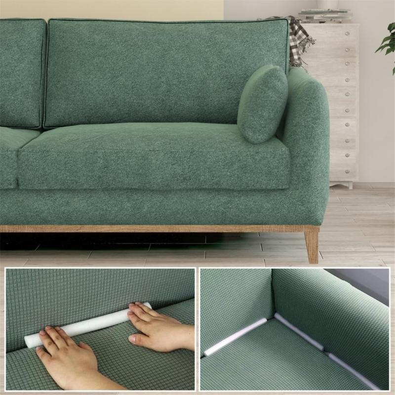 Mehrzweck-Sofa-Verrutschschutz-Sticks 30 Stück Polyester-Materialien Zuschneidbare Schaumstoff-Füller