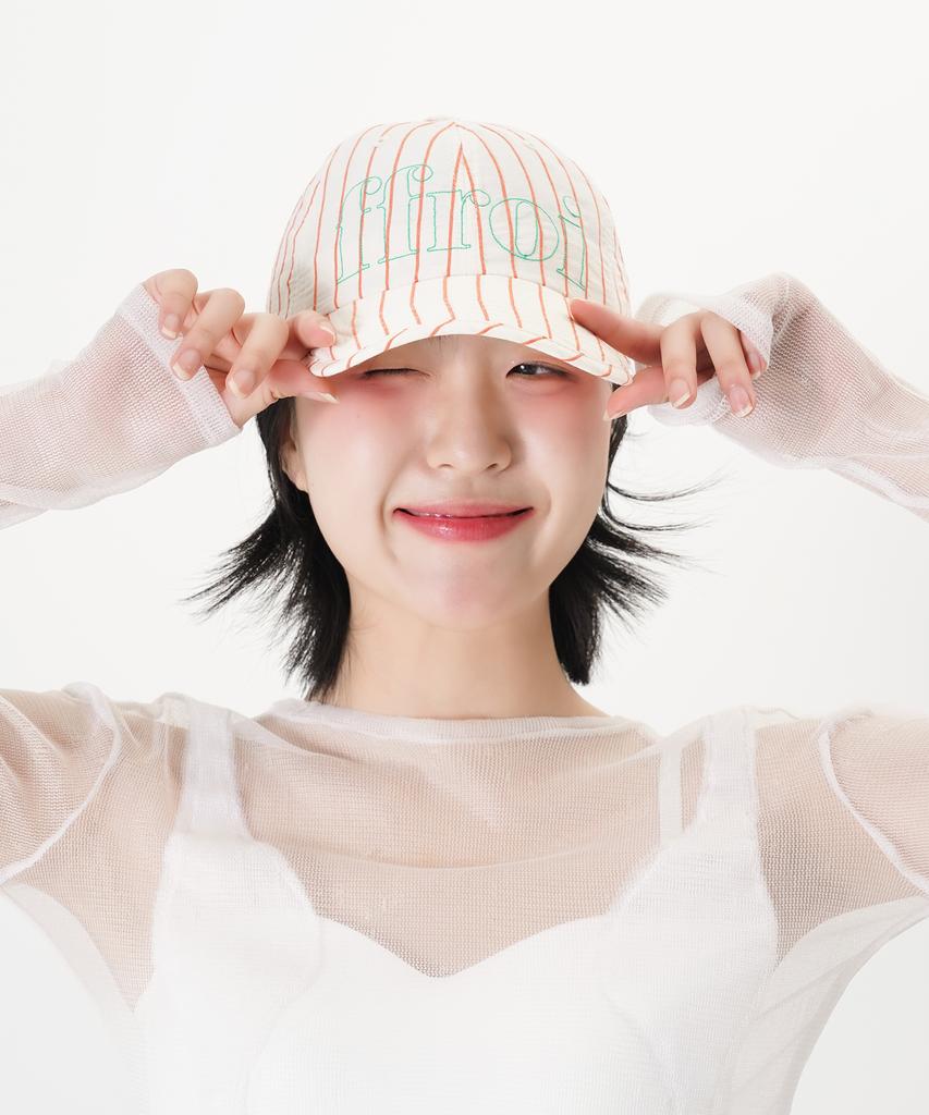 Peulua Pinstripe Ball Cap