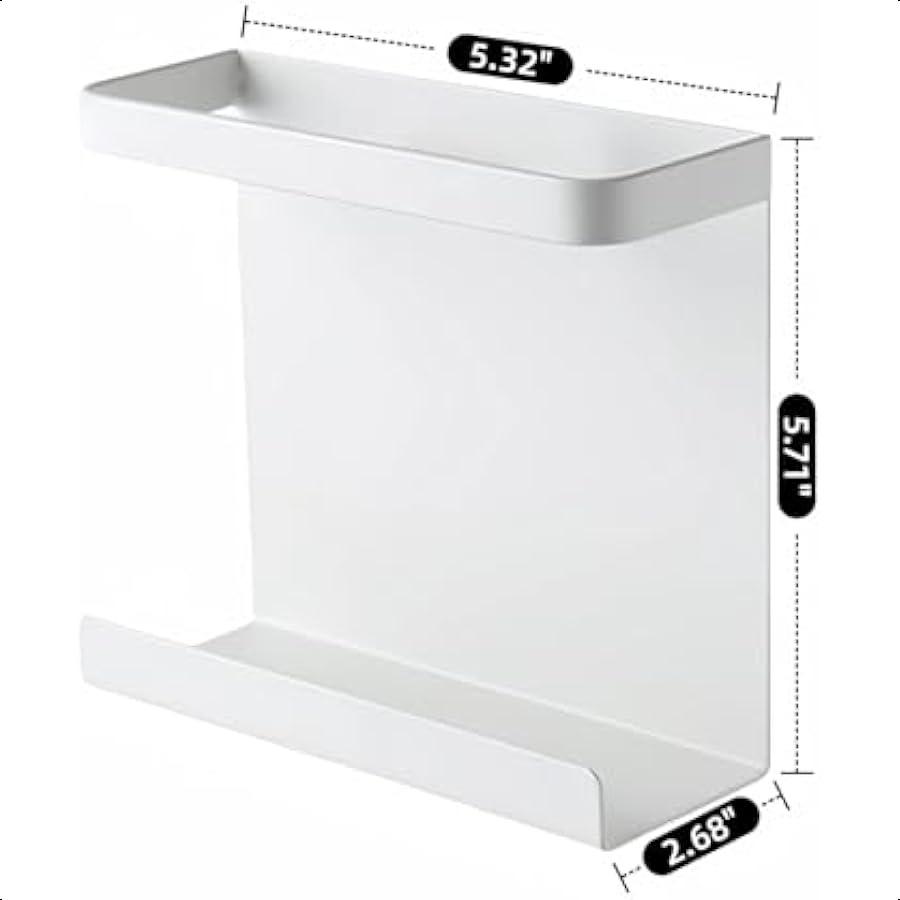 Magnetic Spice Rack for Refrigerator 2PCS Spice Rack Organizer Perfect Space Saver for Kitchen Holding Spice Jars Bottle Cling