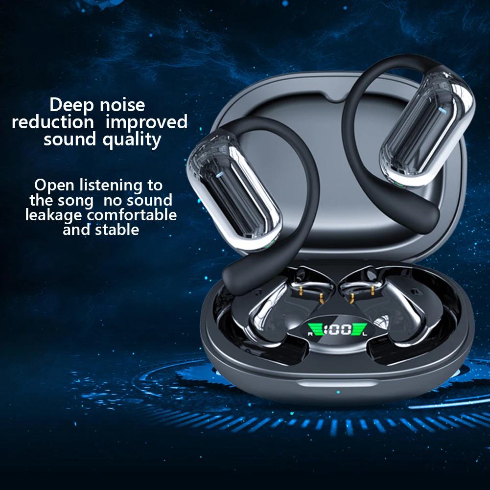 AI Translator Earbuds Real-Time Voice Translator 144 Languages Instant Translation Noise Canceling Wireless Bluetooth Headphones
