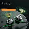 Stylish Metal Body with L-Shaped Plug Enhanced Bass and Clear Mic Wired Gaming Earphones for Music and Mobile Esports