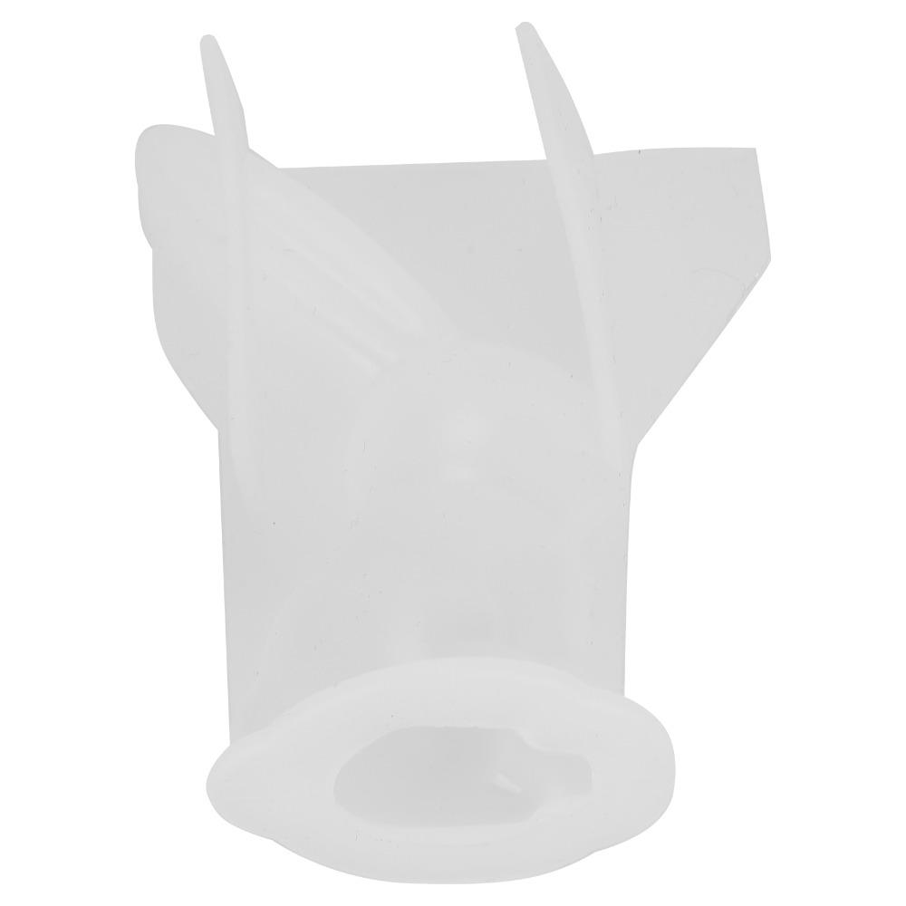 Silicone 3D Rabbits Resin Mould Bunny 3D Animal Silicone Mould Cute Transparent Long Ears Rabbits Mould DIY Handmade Craft