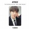 ATEEZ THE WORLD EP.FIN : WILL DMC MUSIC Official Photocard