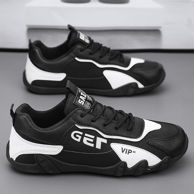 Forrest Gump Men's Shoes Are Breathable and Deodorant In Summer 2025 New Summer Men's Mesh Running Sports and Leisure Board Shoes Trendy Shoes