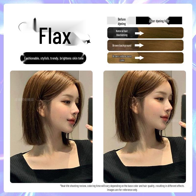 

Фарба для волосся Лічі Браун - Рослинний крем для домашнього використання, підходить для чоловіків та жінок, популярний колір 2026 року. 1 box, includes dye tools + 1 hair mask