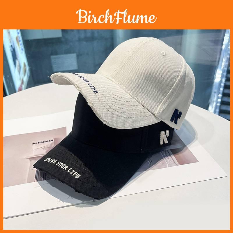 Spring Letter Embroidered Baseball Cap With Sun Protection For Women Outdoor Casual Wear