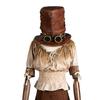 Steampunk Vintage Breiter Zylinder Hut Halloween Kostüm Party Cosplay Erwachsenen Accessoire