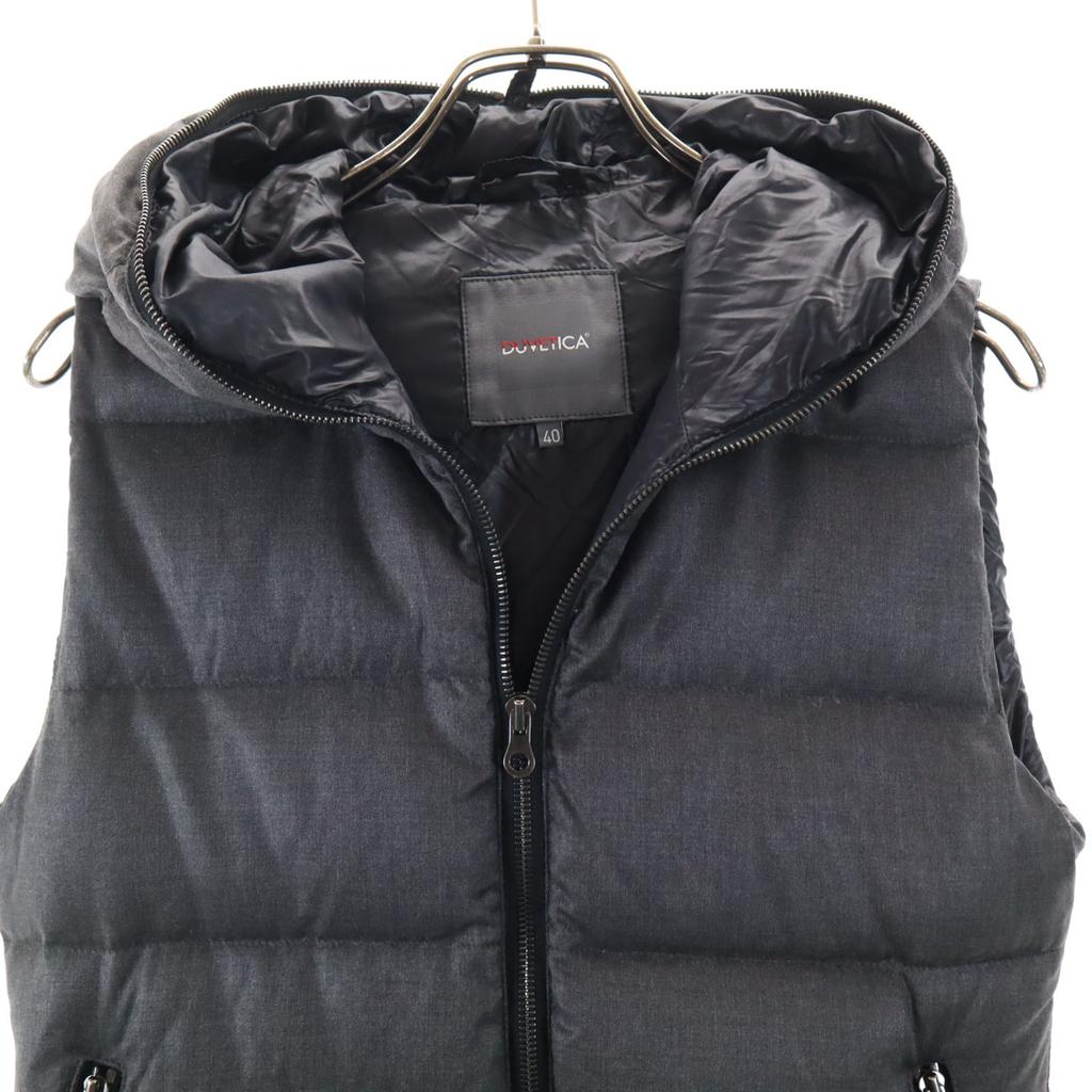 DUVETICA Down Vest 40 Gray Men's Used