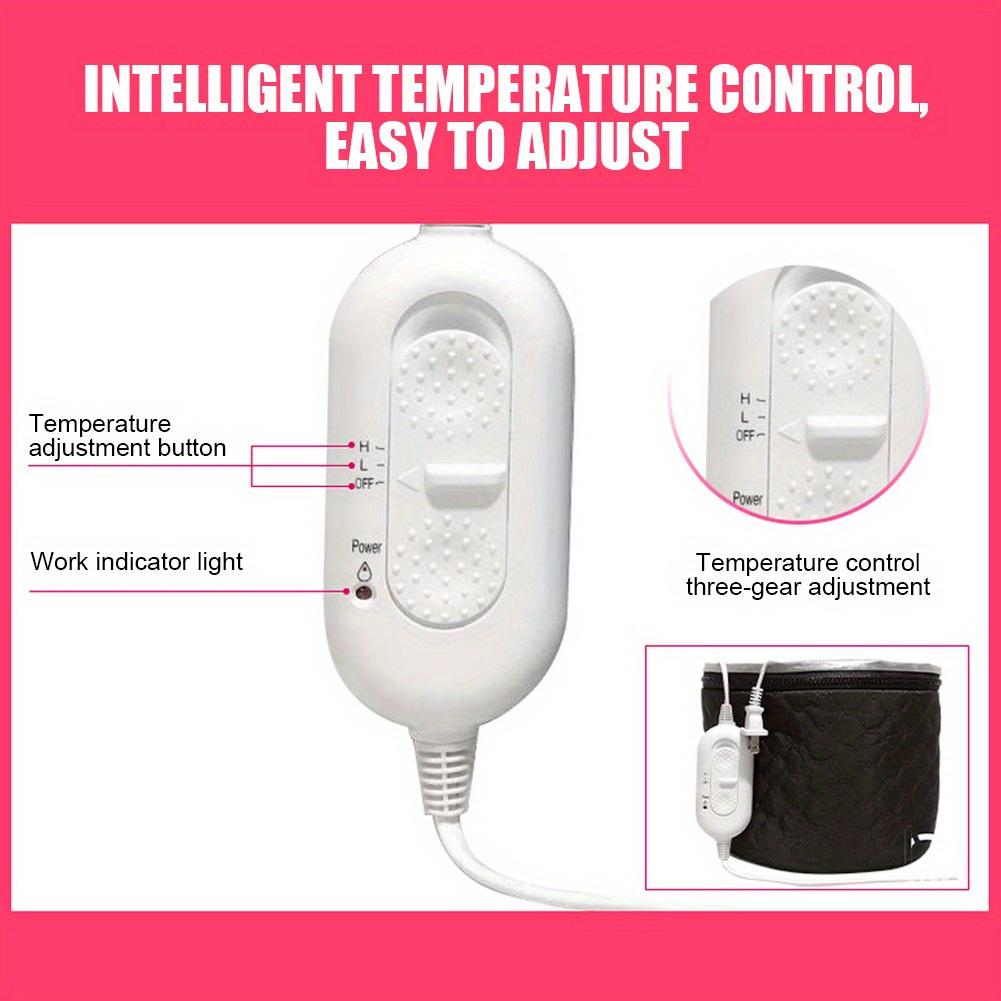 Home Hair Care: Adjustable Electric Heating Hat for Deep Hot Oil Treatments