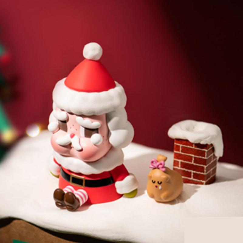 POP MART CRYBABY Crying Doll Lonely Christmas Collection Mystery Boxes, Single Mystery Box