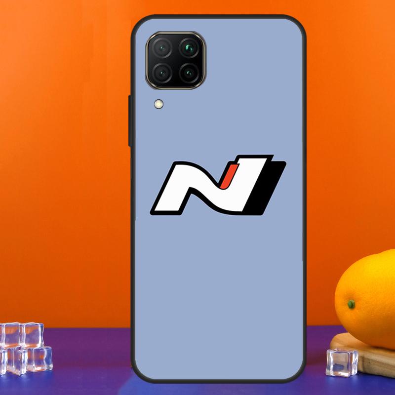 blue car I30N For Huawei Nova 12s 12i 11i 5T 9 10 SE Y91 Y90 Y60 Y70 Y72 Y61 P60 Pro P20 P40 P30 Lite Case