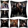 Classic Movie For Twilights Pillow Covers Cartoon Sofa Decorative Home Double-sided Printing Short Plush Cute Cushion Cover