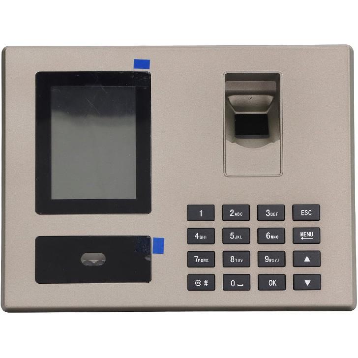 Fingerprint Time Clock, Face Biometric Fingerprint Password Attendance Machine for Employees Small Business with TFT LCD Screen, Up To 1500 Users (US