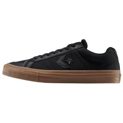 Sportovní ležérní černé gumové unisex tenisky A15109C