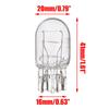 10pcs T20 7443 7440 Signal Light W21/5W Clear Glass DRL Daytime Running Lights Turn Stop Signal Brake Tail Light Bulbs Bulbs 7