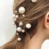 18pcs Pearl Bridal U-shaped Pin Metal Barrette Clip Hairpins Rhinestone Wedding Hairstyle Design Tools Women Hair Accessories
