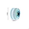 8Pcs LED-Equipped Roller Skate Wheels for Indoor Use, 32 X 58 Mm with Bearings