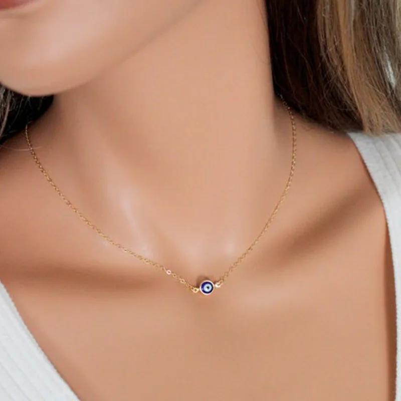 Creative Simple Turkish Evil Eye Womens Anklets Boho Charm Shell Foot Bracelet Summer Beach Accessories Personality Jewelry Gift