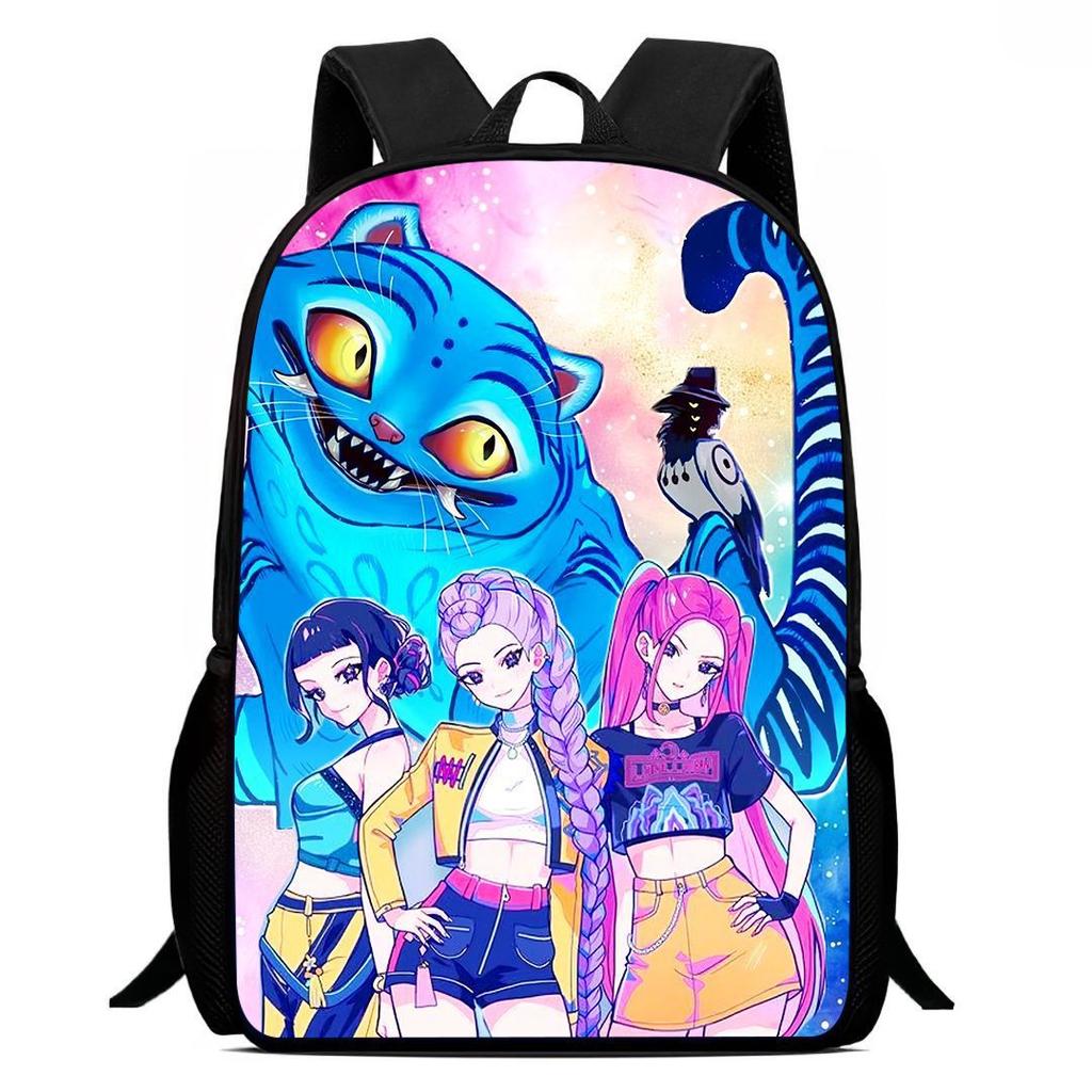 Kpop Witch Hunter Group Schoolbag High Definition Printing Casual Light Backpack Primary School