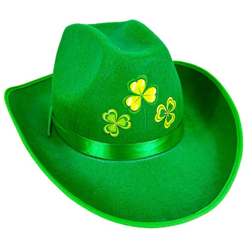 Clovers Embellished Denims Hat Stylish Outdoor Hat Unique Festival Unisex Hat for Outdoor Enthusiasts