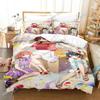 3D Anime Rent-A-Girlfriend Chizuru Duvet Cover Bedding Set Comforter Linen Pillowcases Home Decor Single Double Twin King Queen