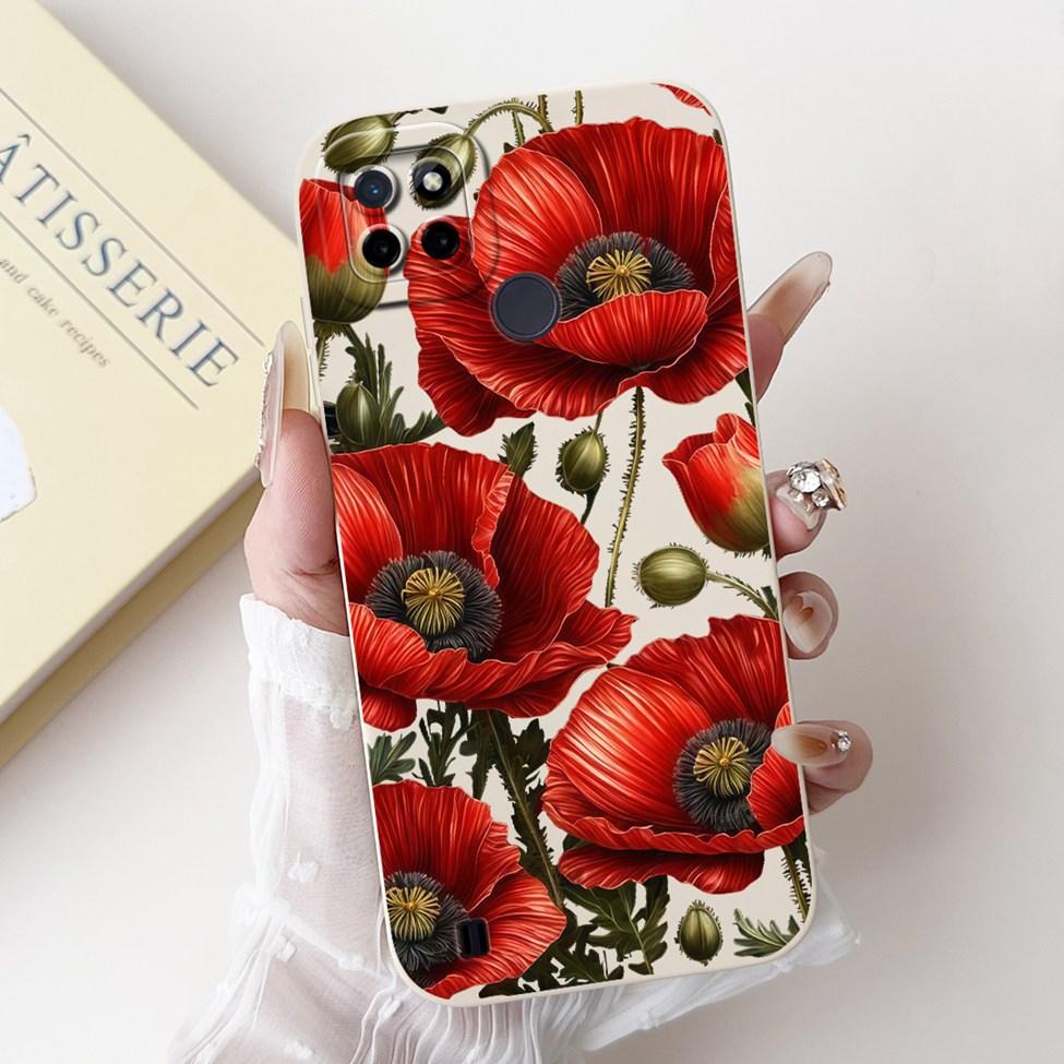 For Realme C21Y RMX3261 RMX3263 C25Y RMX3269 Cover For Realme C21Y Case Cute Cat Funny Cool Fashion Silicone Shockproof Bumper