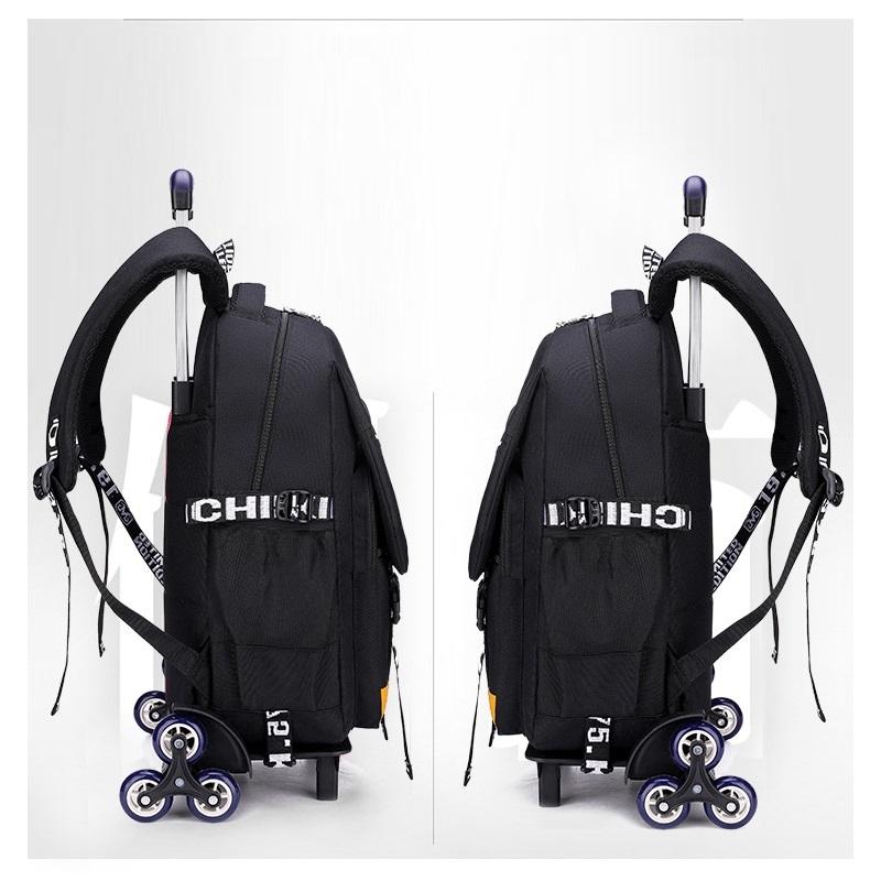 School Bags Roller Student Backpack 6 Wheels (43*32*16CM)ZRY1221