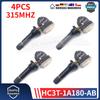HC3T-1A180-AB 4Pcs Tire Pressure Monitoring Sensor 315MHZ TPMS For Ford Fusion Ranger Lincoln MKC MKZ HC3Z-1A189-A HC3T-1A150-AA