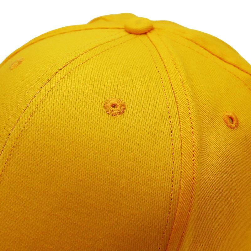 Hat Spring and Summer Sunshade Baseball Cap Versatile Small Yellow Cap Men's and Women's Casual Cotton Advertising Cap Can Be Printed