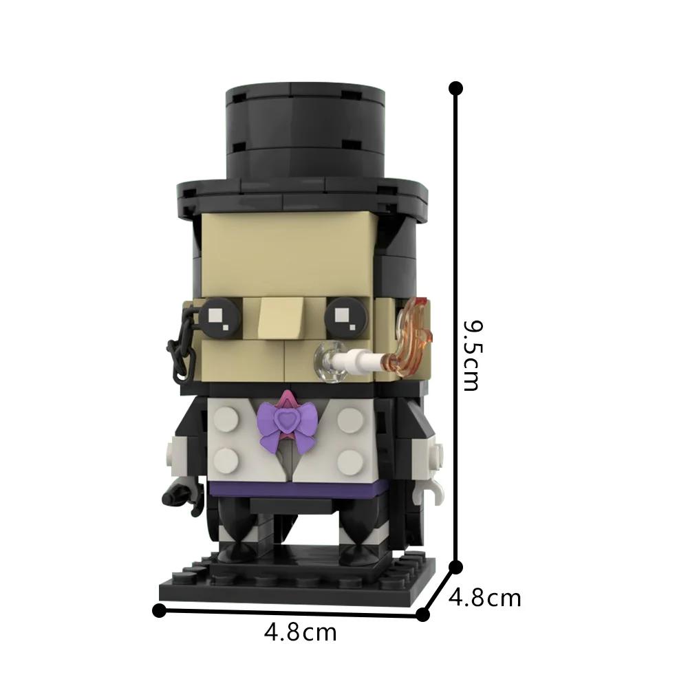 

MOC-169117 Penguin Oswald Chesterfield Cobblepot Brickheadz Building Blocks