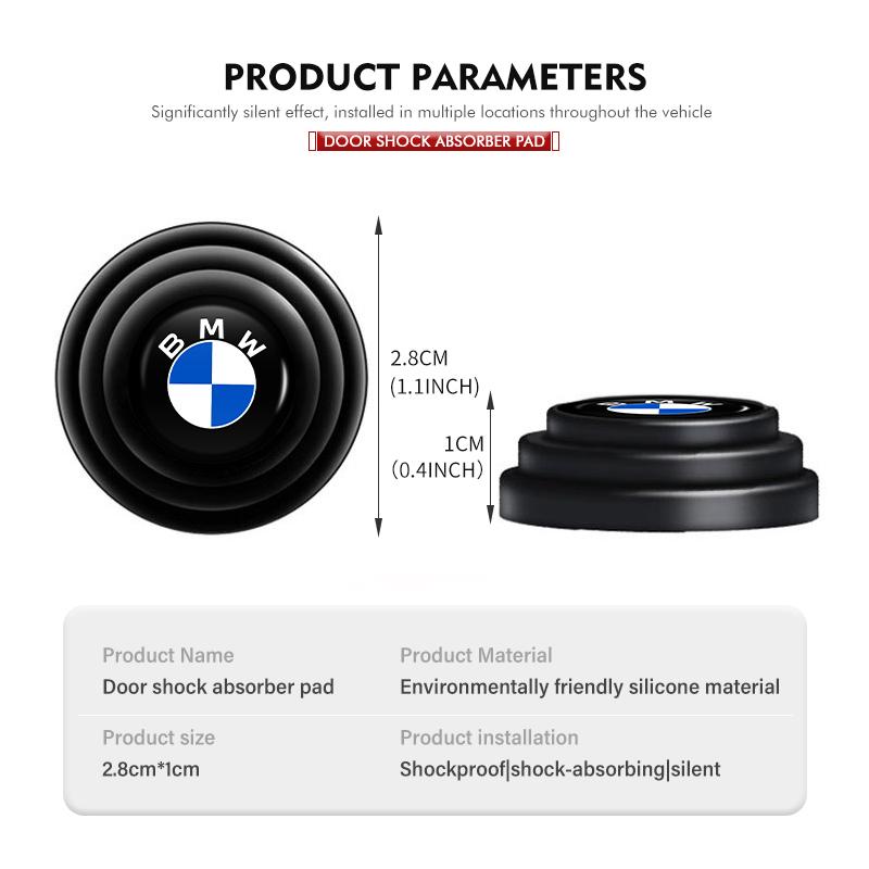 XZDXD1 For BMW Hot 2025 For BMW Night Glow Silicone Car Protector Shockproof Pad Noise-Free 5 Series G30 G31 G32 G38 2021 2020 2019 201