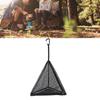 With Hook Camping Dry Net Black Mesh Organizer Durable Outdoor Hanging Storage Net  Outdoor Picnic