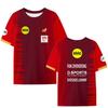Fan Table Tennis Jersey Men Short Sleeve T‑Shirt Sports Training Tee Sport Fan T‑shirt for Table Tennis Supporter FamilyMatching