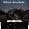 ATV Cover Waterproof Heavy Duty Tear-Resistant Protection Tarp Windproof ATV Covers For Rainy Weather Summer Sun Exposure Winter