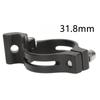 31.8/34.9mm Road Bike Bicycle Front Derailleur Clamp Adapter Ring Aluminum Alloy Road Bike Clamp Front Shift Conversion Seat