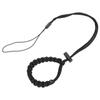 Hand Woven Diving Wrist Strap Dive Wrist Lanyard for Mobile Phone Action Camera Series Black