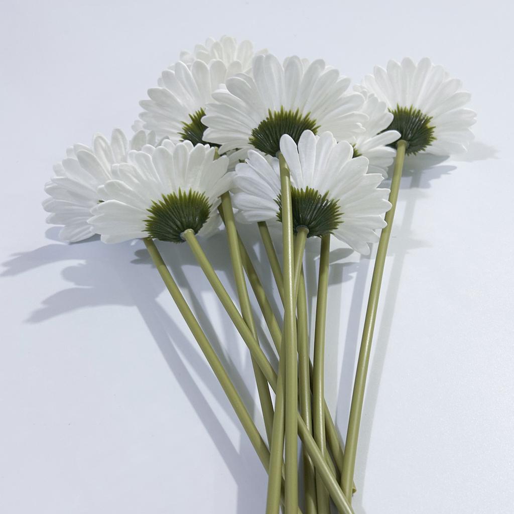 Floare Soarelui Simulare, Gerbera Pu Singură Gerbera Crizantemă Buchet Floare Falsă Decor Acasă Recuzită Foto