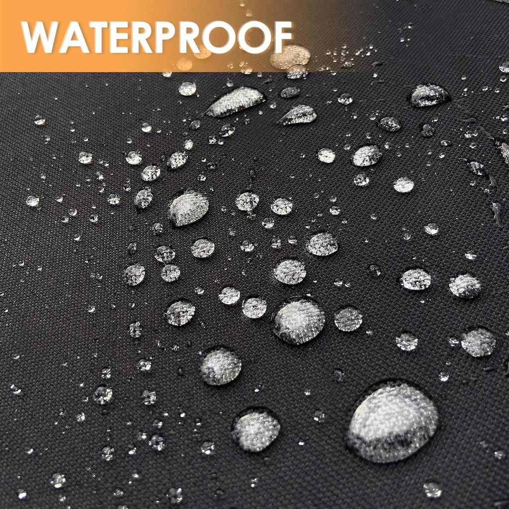 Outdoor Round Table Cover - Waterproof Anti-UV Round Patio Table Cover - Fits Round Outdoor Table Up To 58-60 Inch