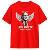 Humorous Lou Holtz RIP TShirts Men Round Collar Cotton T Shirts  Short Sleeve Tees Plus Size Clothing