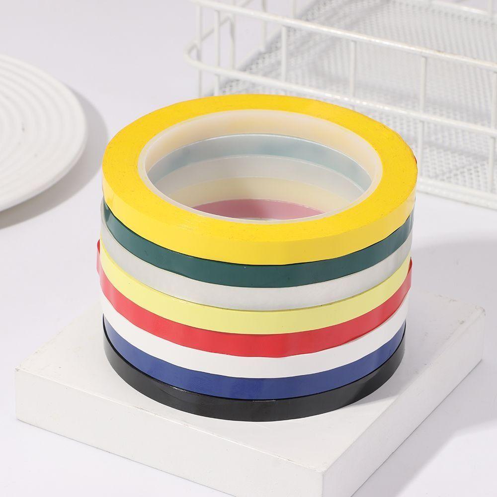 66 Meters Coding Tape Multicolor Mylar Tape Heat Resist Whiteboard Tape