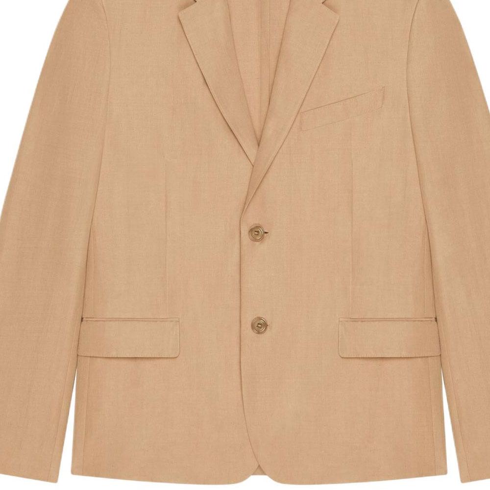 Givenchy FW24 Business Suit Coat Men's Tan BM30GN15M3-913