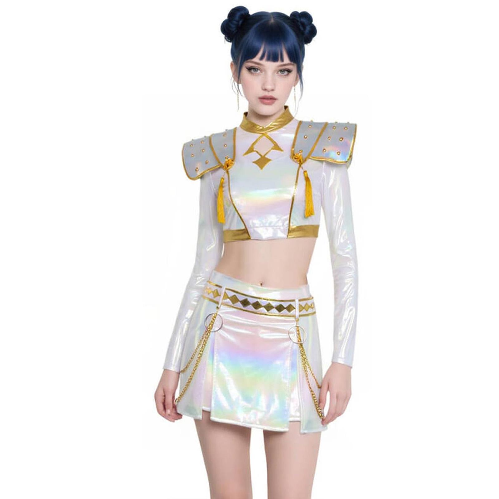 

Живой сервер косплея для фильмов, аниме и игр XS белый