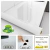 Enhanced Marble-Style Self-Adhesive Kitchen Sticker: Oil-Proof, Waterproof, High-Temperature Resistant Counter and Wall Covering.